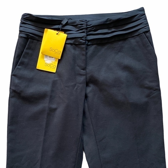 St John SoCa‎ Black Dress Pants Sz. 2 NWT - Picture 2 of 16